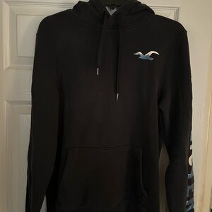 Black Hoodie with Logo